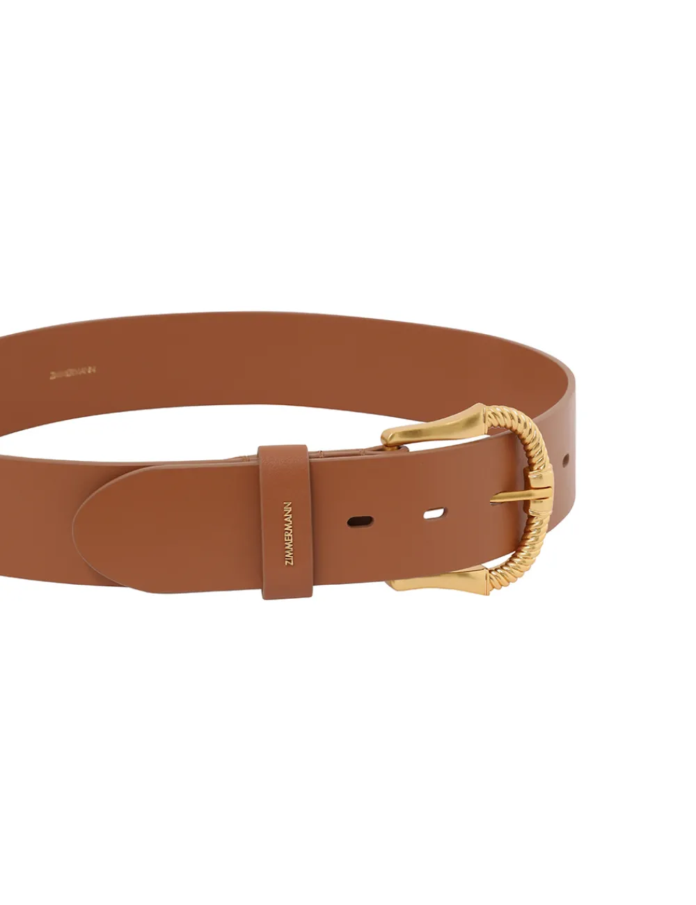 ZIMMERMANN Accessories<Twisted Buckle Leather Belt 40