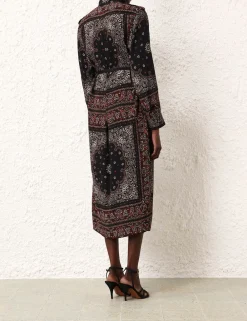 ZIMMERMANN Dresses<Utility Midi Dress
