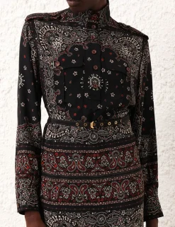 ZIMMERMANN Dresses<Utility Midi Dress
