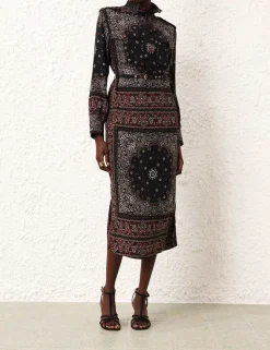 ZIMMERMANN Clothing<Utility Midi Dress