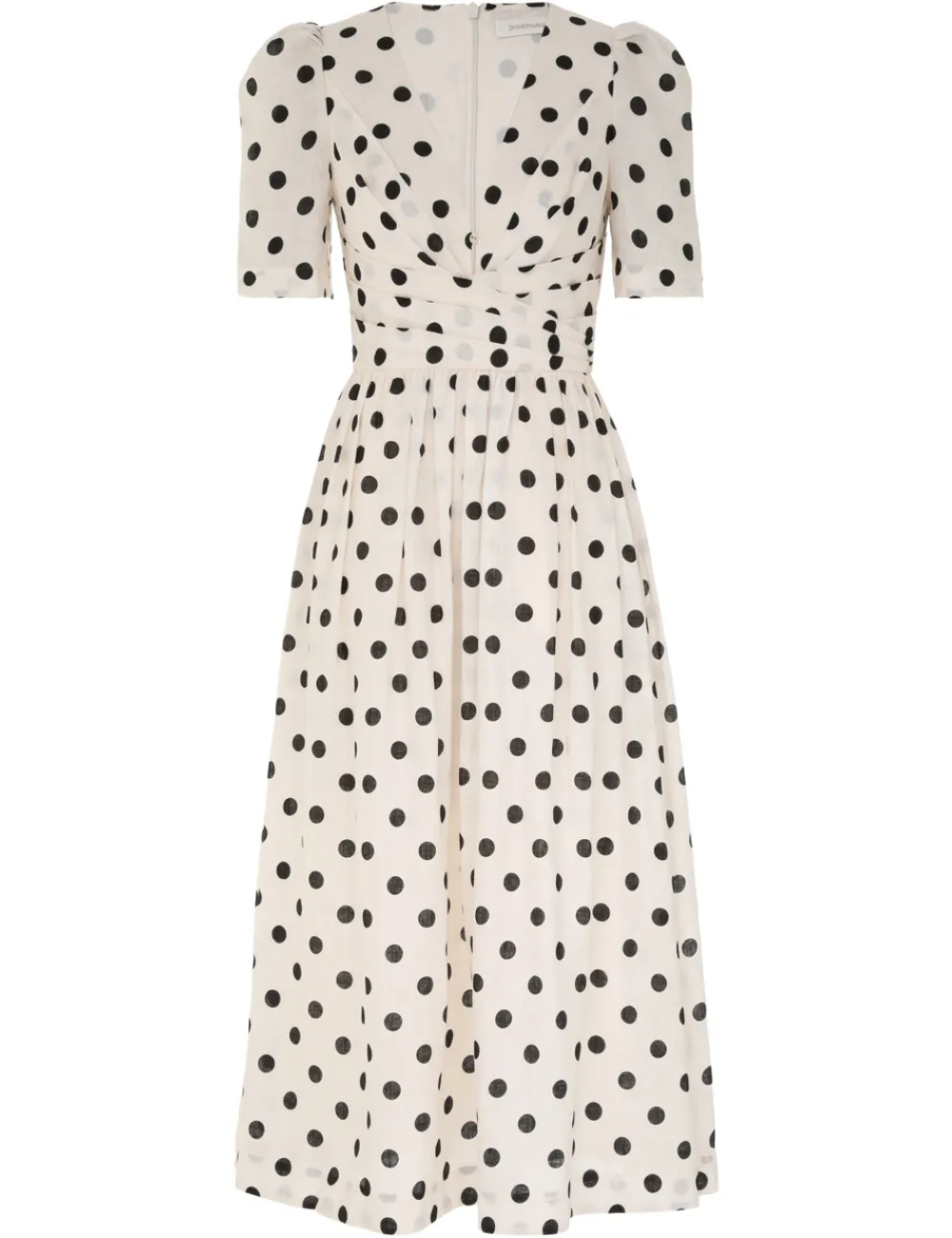 ZIMMERMANN Dresses<V Neck Midi Dress