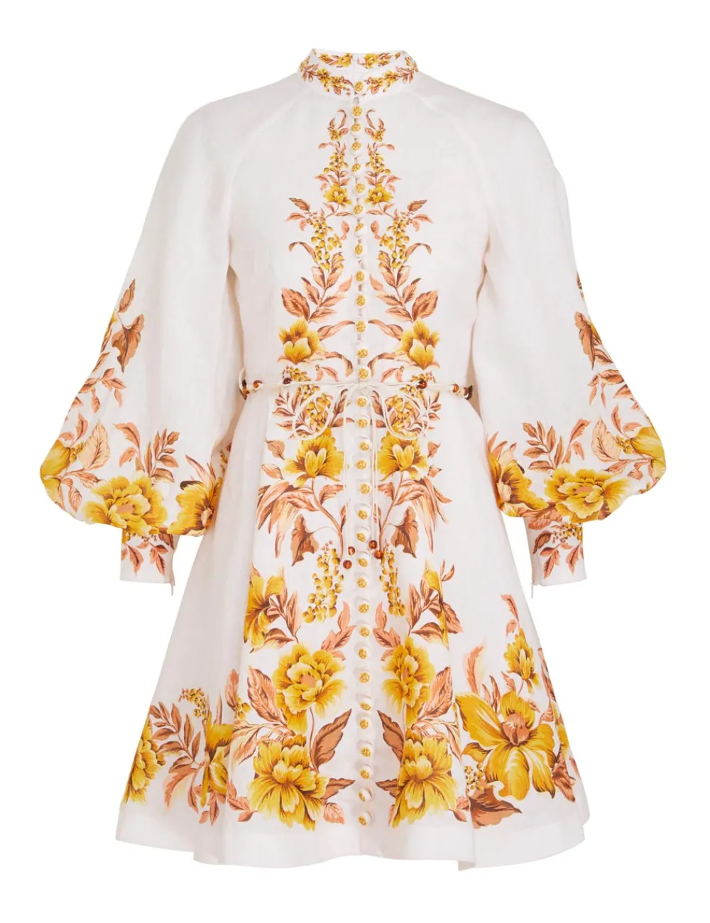 ZIMMERMANN Clothing<Vacay Button Up Mini Dress