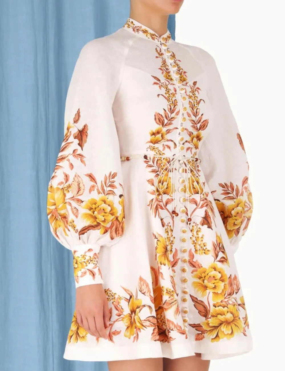 ZIMMERMANN Clothing<Vacay Button Up Mini Dress