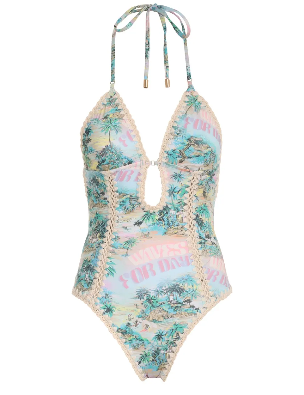 ZIMMERMANN One Pieces<Vacay Keyhole Crochet 1Pc
