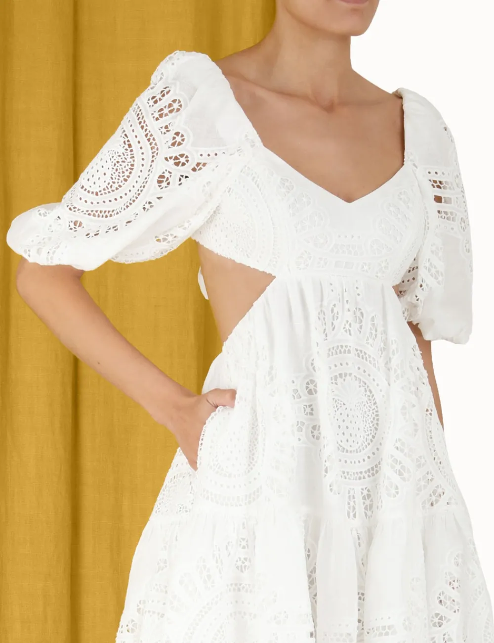 ZIMMERMANN Dresses & Coverups<Vacay Lace Mini Dress