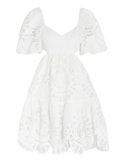 ZIMMERMANN Clothing<Vacay Lace Mini Dress