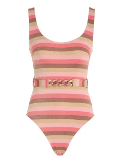 ZIMMERMANN One Pieces<Vacay Lurex Scoop 1Pc