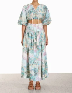 ZIMMERMANN Clothing<Vacay Midi Skirt
