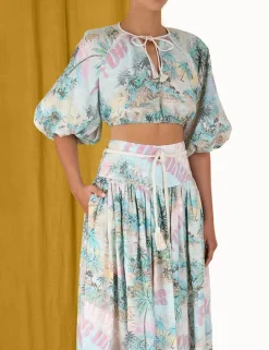ZIMMERMANN Skirts<Vacay Midi Skirt