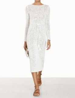 ZIMMERMANN Knitwear<Vacay Ribbon Knit Dress