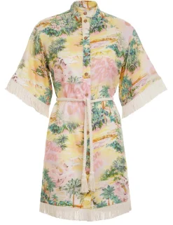 ZIMMERMANN Clothing<Vacay Short Sleeve Dress