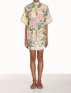 ZIMMERMANN Clothing<Vacay Short Sleeve Dress