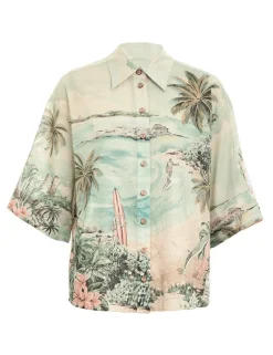ZIMMERMANN Clothing<Vacay Surf Shirt