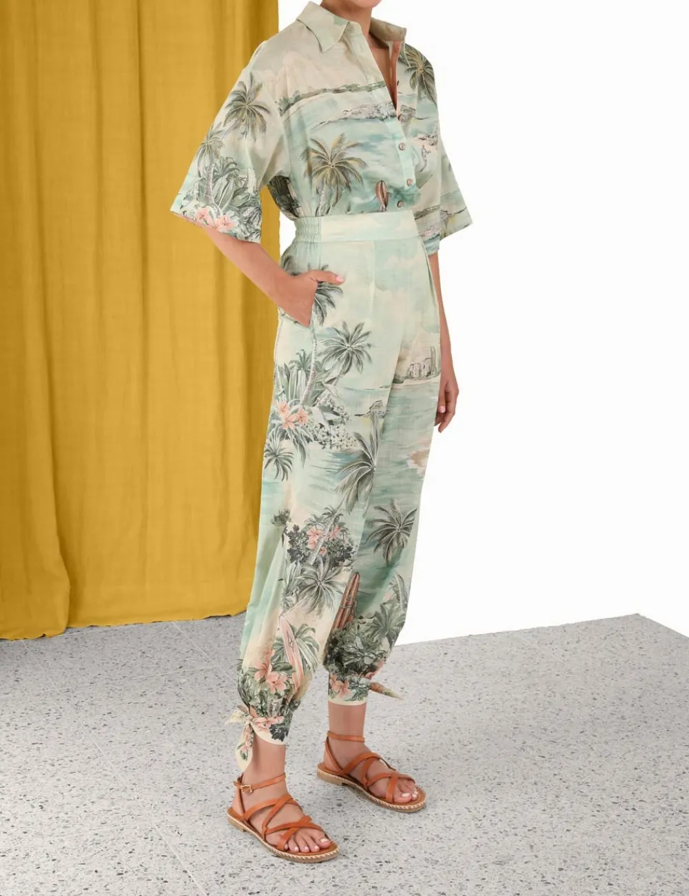ZIMMERMANN Tops<Vacay Surf Shirt