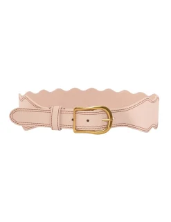 ZIMMERMANN Accessories<Wave Leather Waist Belt