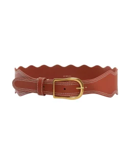 ZIMMERMANN Accessories<Wave Leather Waist Belt