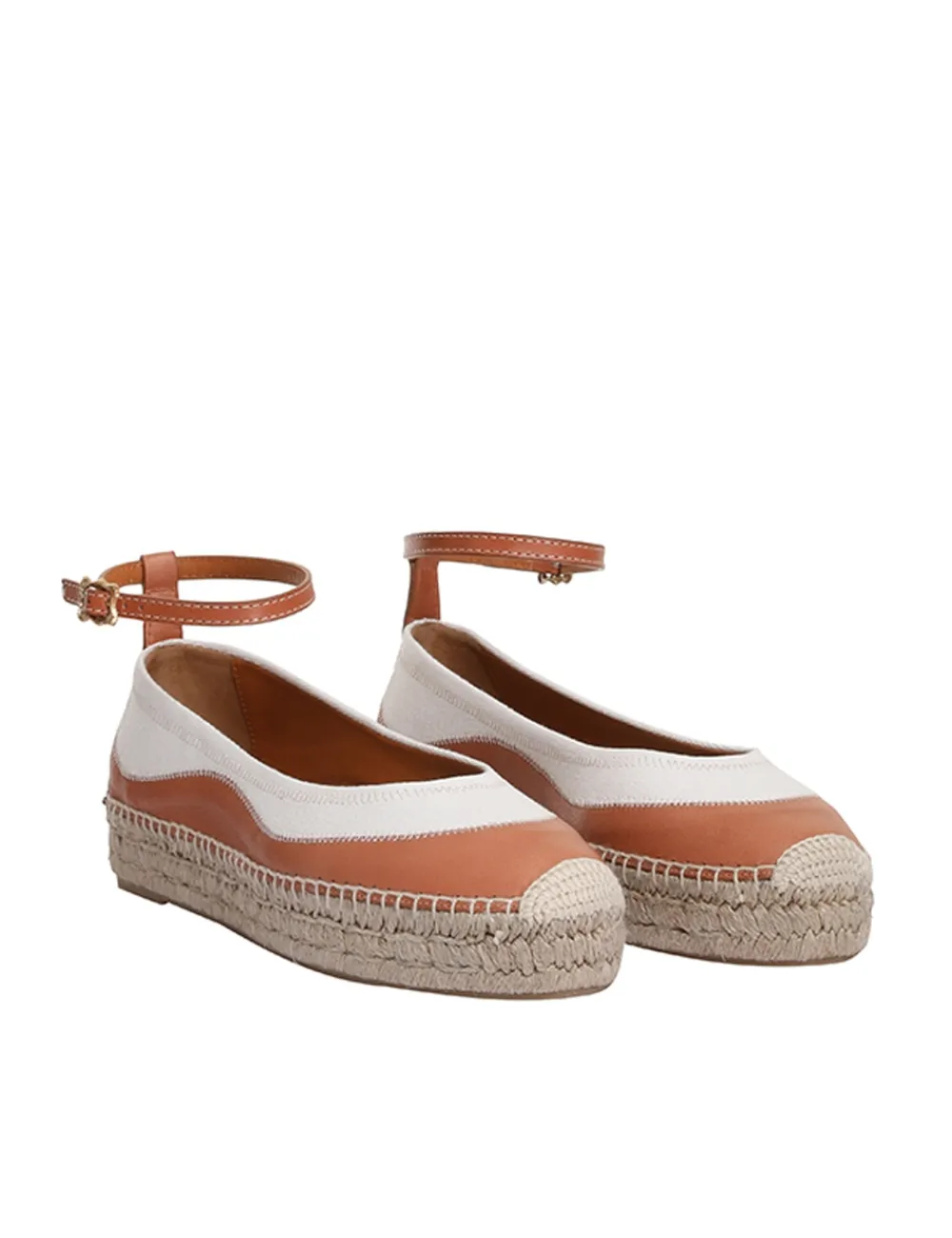 ZIMMERMANN Sandals<Wavy Espadrille Ballerina