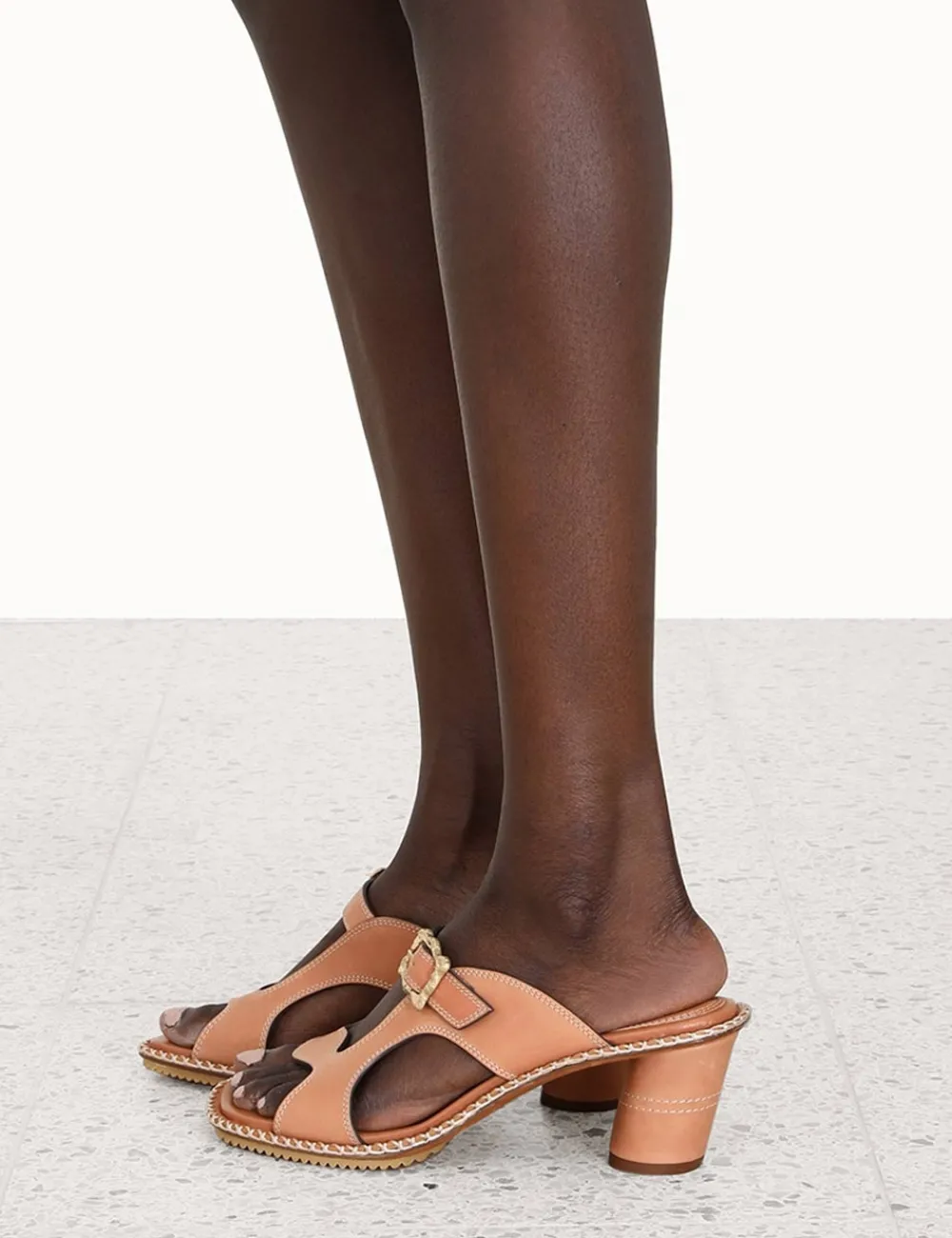 ZIMMERMANN Accessories<Wavy Mule Sandal 65