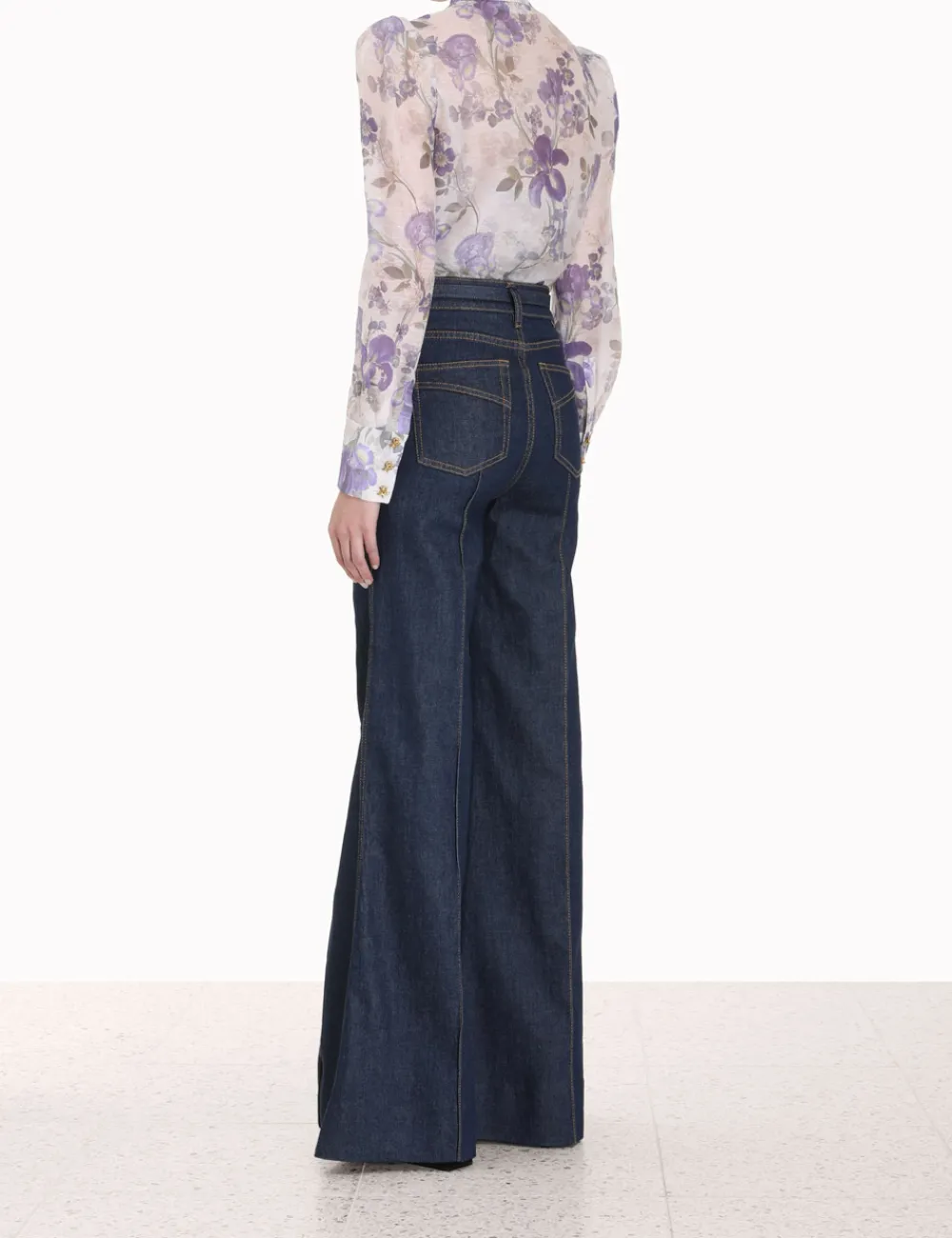 ZIMMERMANN Shorts & Pants<Wide Leg Jean
