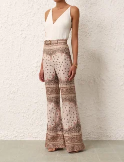 ZIMMERMANN Shorts & Pants<Wide Leg Pant
