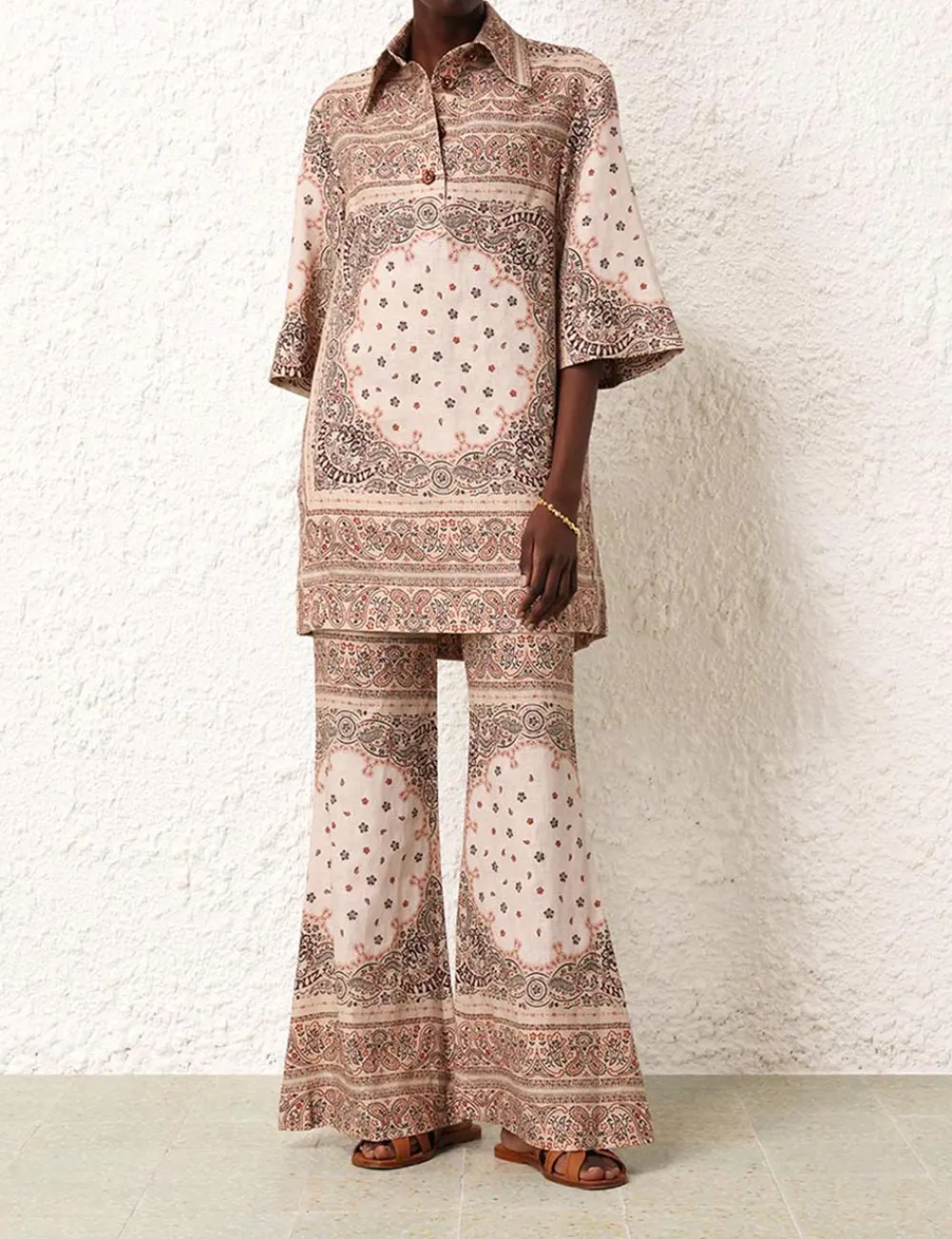 ZIMMERMANN Shorts & Pants<Wide Leg Pant