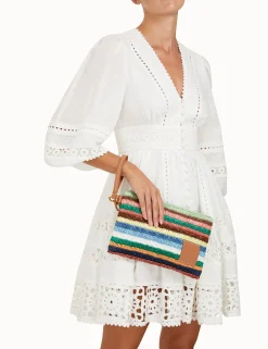 ZIMMERMANN Accessories<Woven Stripe Pouch