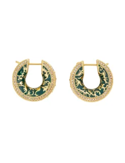 ZIMMERMANN Earrings<Zimmemorabilia Stone Hoops