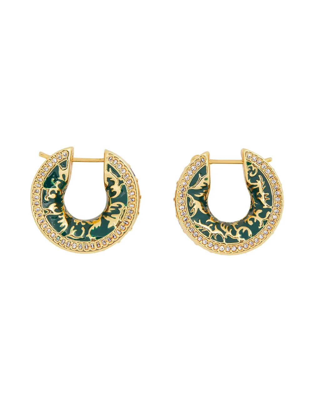 ZIMMERMANN Earrings<Zimmemorabilia Stone Hoops
