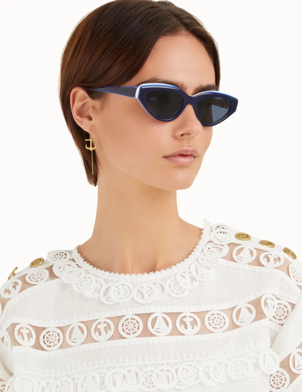 ZIMMERMANN Sunglasses<Inconcert Oval