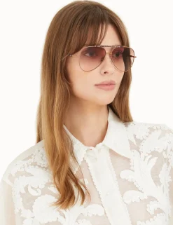 ZIMMERMANN Sunglasses<Prima Aviator