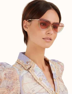 ZIMMERMANN Sunglasses<Rhythmic Bold Mask
