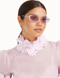 ZIMMERMANN Sunglasses<Tide Oval Frame